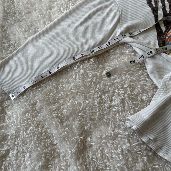 Arula Waffle Knit Lightweight Yosemite National Park Graphic Long Sleeve Shirt - Picture 7 of 10